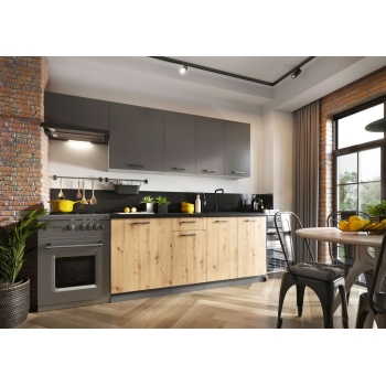 CLARA GRAFIT/DĄB ARTISAN II/PO 1,8/2,4